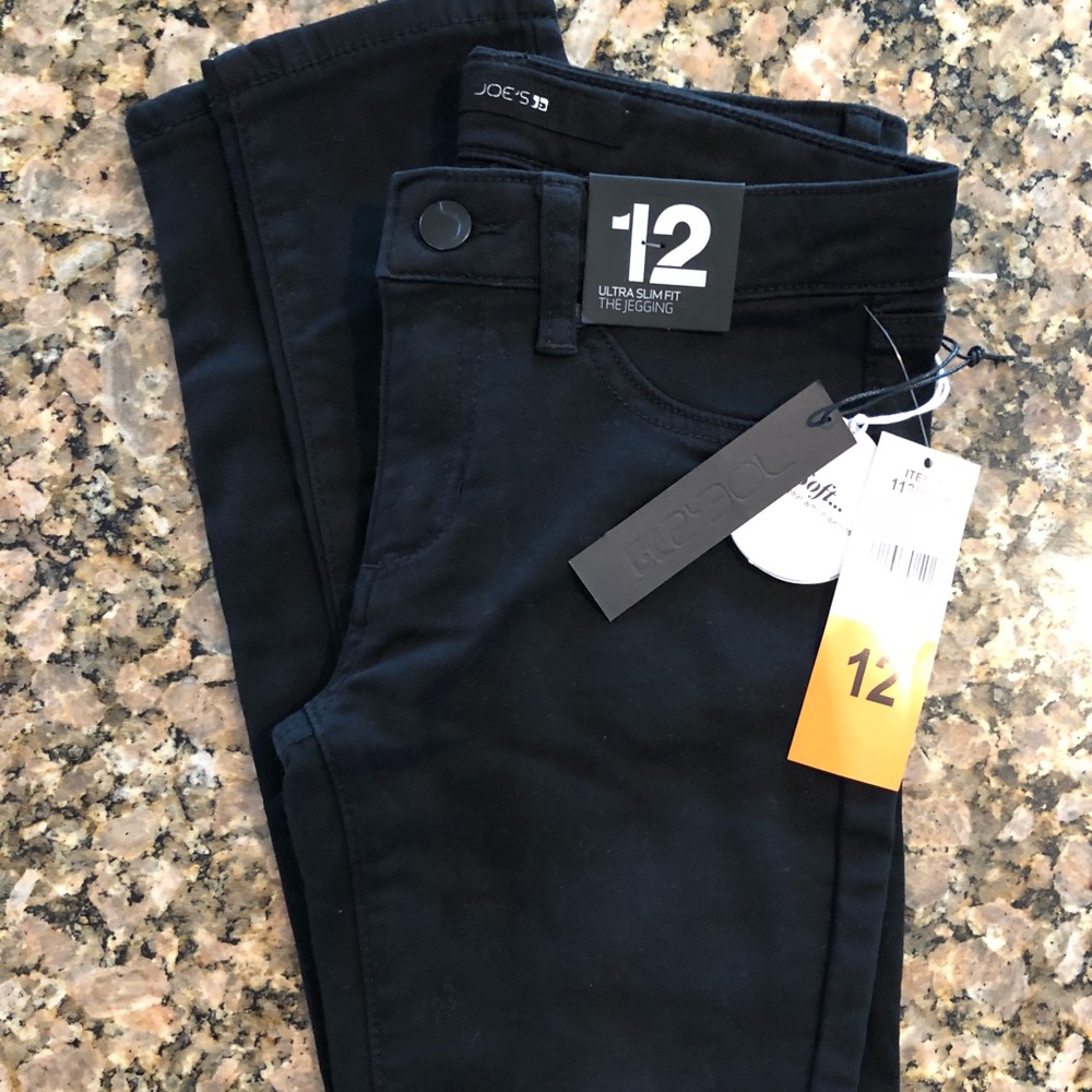 Girls Black Joe’s Jeans jeggings NWT